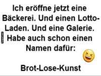 Kreative Bckerei und Galerie Idee