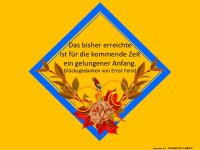 Das bisher erreichte