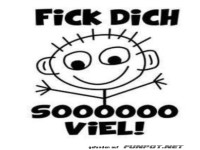 Lustige Strichm�nnchen-Zeichnung