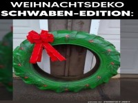 Reifenkranz: Festtags-Schwabenstyle