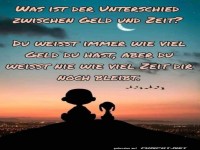 Zeit ist wertvoller als Geld!