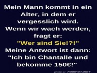 Vergesslicher Ehemann und Chantalles Trick