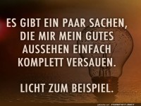 Lichtproblem: Der Sch�nheitskiller