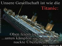 Wie auf der Titanic