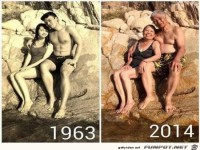 wahre Liebe hält ein Leben lang