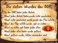 Die sieben Wunder der DDR
