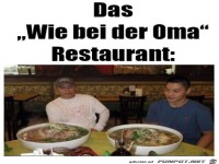 Wie bei Oma