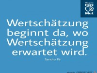 Wertschtzung