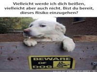 Gef�hrlicher Hund