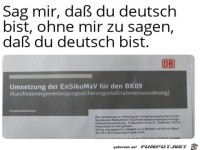 Sag es mir ohne es zu sagen