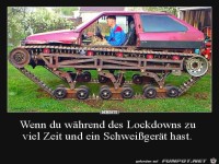 zu viel Zeit und ein Schwei�ger�t