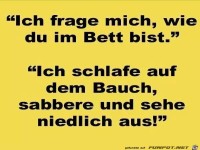 Ich frage mich