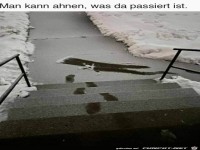 Man ahnt was hier passiert ist