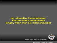 der ultimative Haushaltstipp