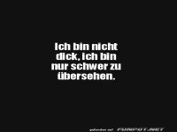 Selbstbewusster Humor �ber K�rpergr��e