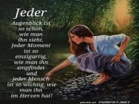 Einzigartiger Moment im Licht des Waldes