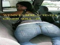 Witzige Auto-Situation eingefangen