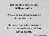 Zur�ck ins B�lleparadies: Ein humorvoller R�ckblick