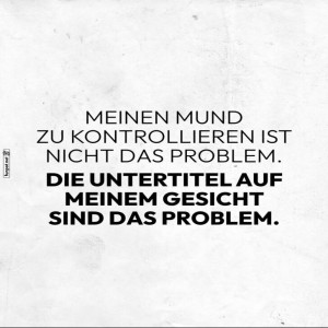 fun-Bild: Der wahre Untertitel meines Gesichts
