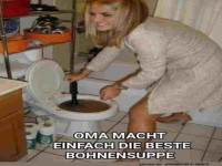 Humorbild: Alte Rezeptideen modern interpretiert