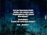 Jogginghose: Marathon fr Couch-Potatoes