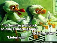 M�wen entdecken Lieferheld!