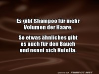 Volumen f�r Haare und Bauch!