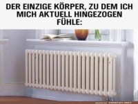 Wenn die Heizung hei�er als dein Date ist