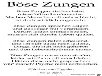 boese zungen 