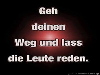 Geh Deinen Weg
