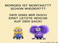 Morgen ist Montag