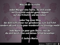 was ich dir wuensche