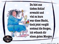Aus tiefen Schlaf erwacht
