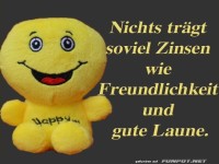 Nichts traegt soviel Zinsen