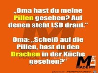 Oma hat LSD geschluckt