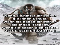 Wenn sie hinter dir stehen