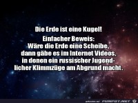 Die Erde ist keine Scheibe