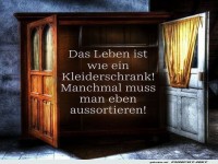 Das Leben und der Kleiderschrank