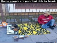 Einige Leut sind arm, aber reich im Herzen