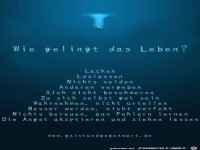 wie gelingt das Leben