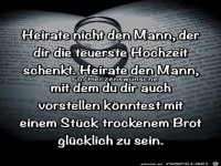 Heirate nicht den Mann..