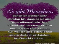 es gibt Menschen....