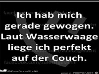 Ich habe mich gewogen