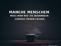 manche Menschen muss man