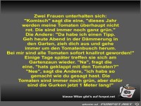 Zwei Frauen unterhalten sich