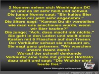 2 Nonnen sehen sich Washington DC an und es ist sehr hei�...