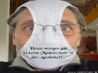 Heute morgen gab es keine Atemschutz-Masken mehr
