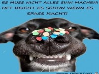 Es muss Spa� machen