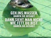 Geh ins Wasser