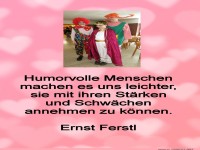 Humorvolle Menschen und ihre St�rken